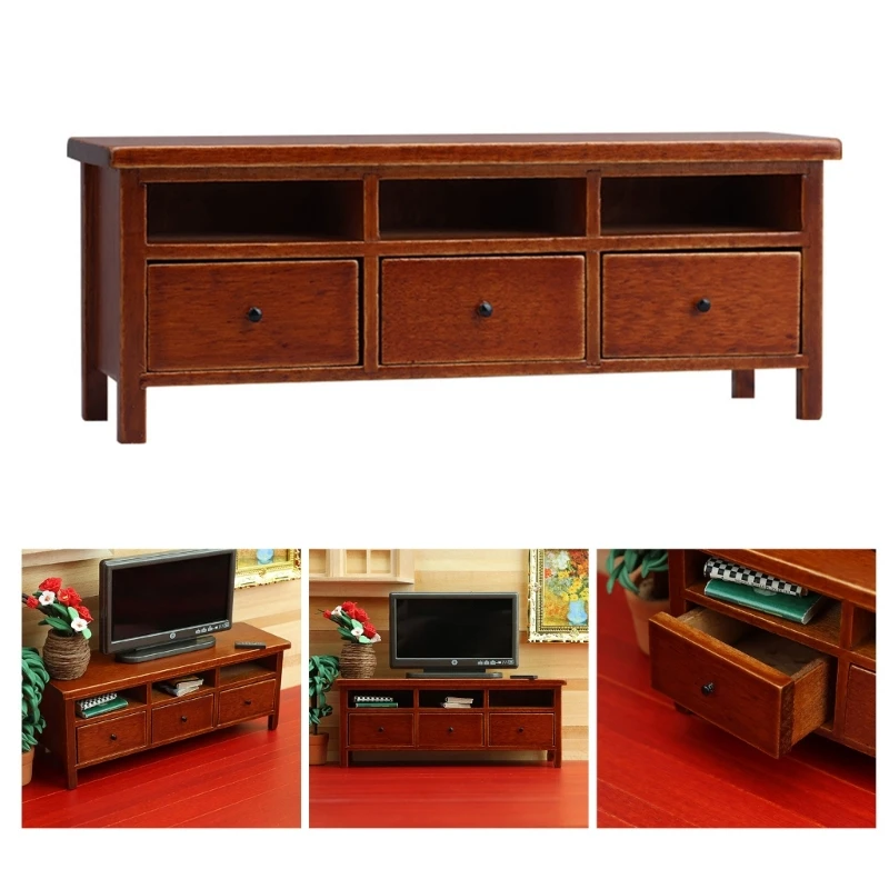 Woodworking Show - 1/12 Doll House Cabinet Drawer Storage