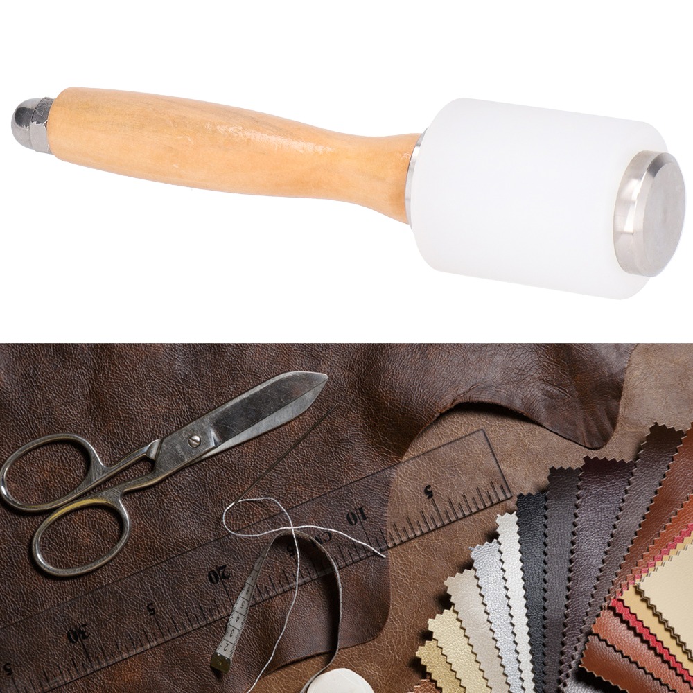 Wooden Mallet Carving - Multiple Materials Leather Carving Hammer Different