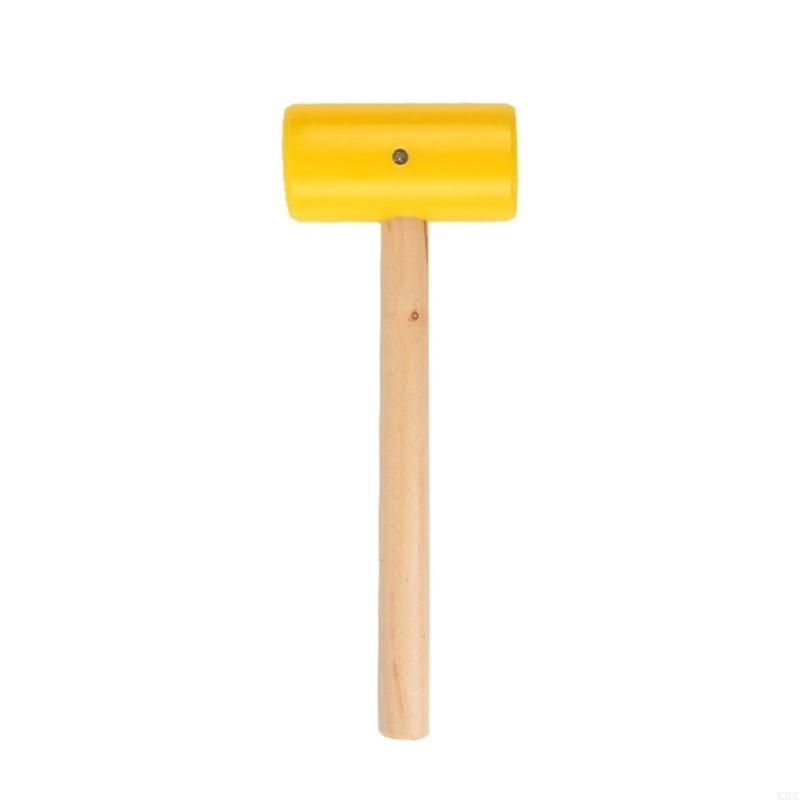 Wooden Mallet Carving - DIY Leather Crafts Mallet Long Handle