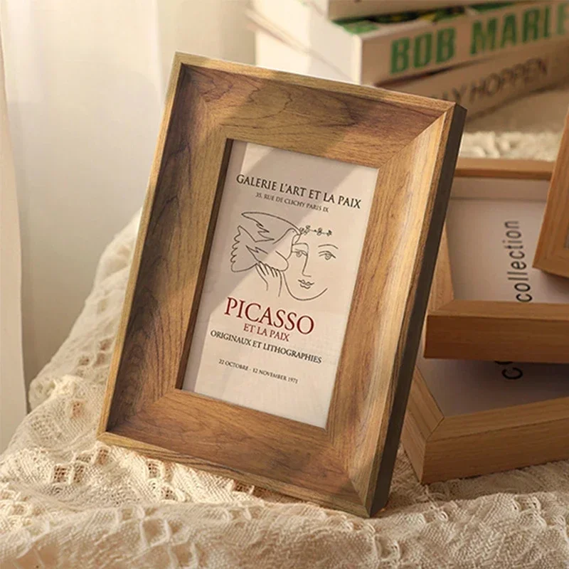 Woodworking Show - Wooden Photo Frame 5/6/7/8/10 Inch A4