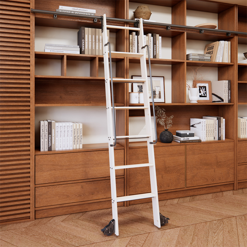Woodworking Lofts - Rolling Library Ladder Hardware 10FT(300cm) Hook