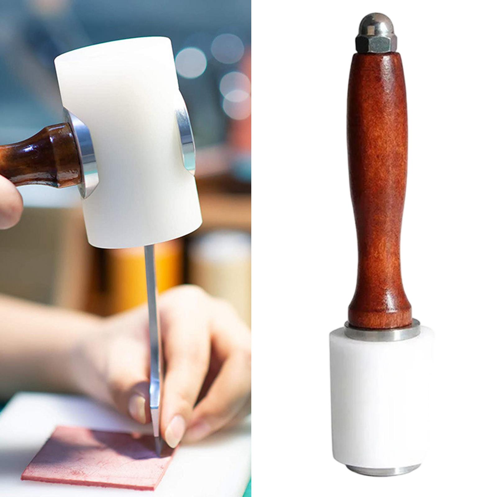 Wooden Mallet Carving - Leathercraft Hammer Supplies Professional Quality Mallet