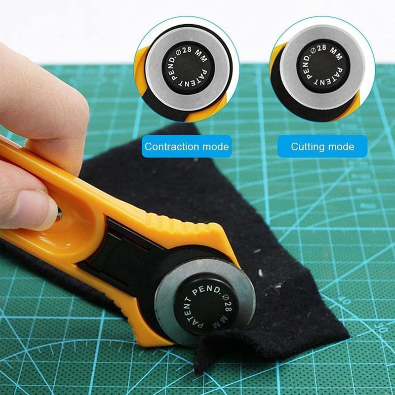 28/45mm Rotary Fabric Cutter F - огляд і ціна Card Scraper Steel