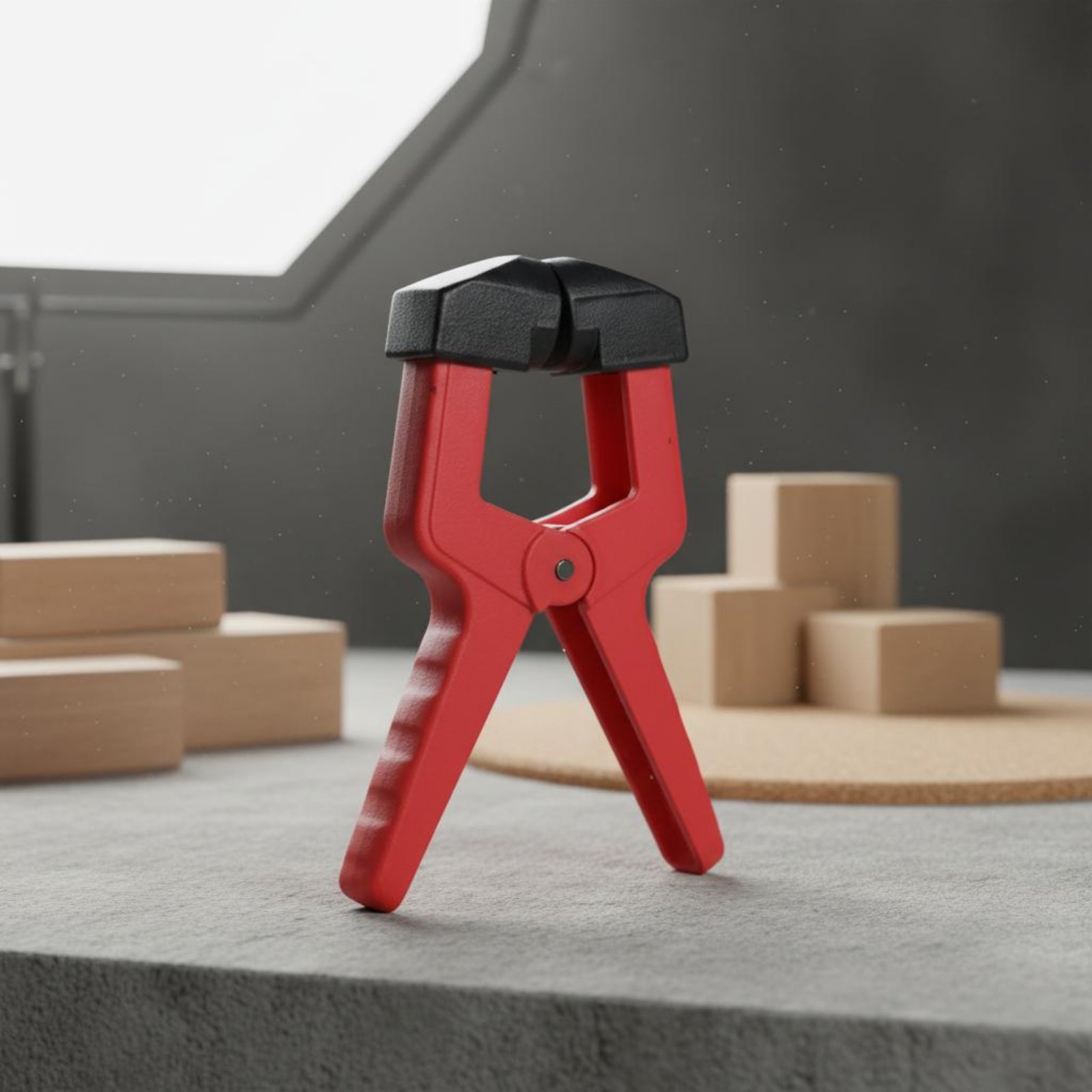 Triangular Clamp Clamp Red Col - огляд і ціна Woodworking Clamp