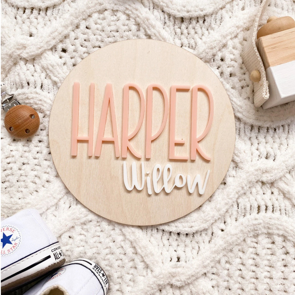 Personalised Birth Announcemen - огляд і ціна Woodworking Laser
