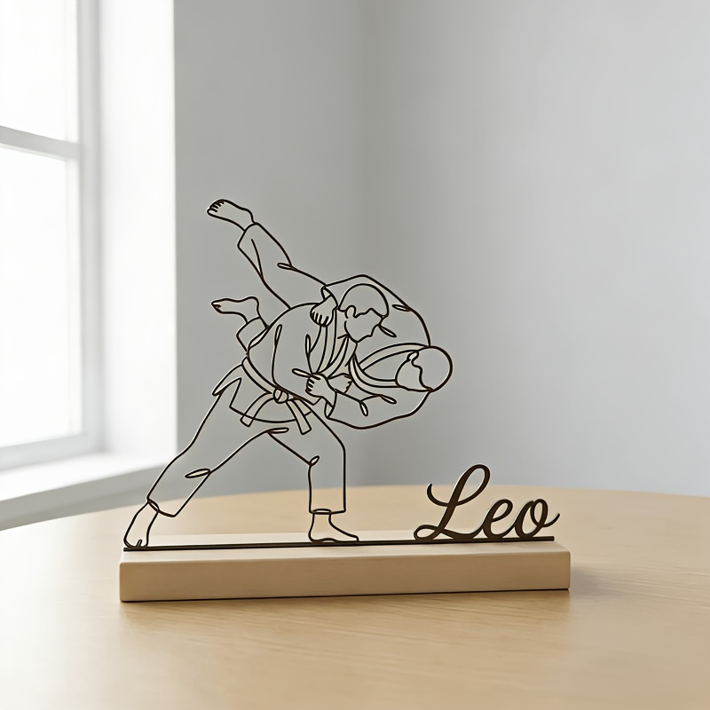Custom Engraved Judo Martial A - огляд і ціна Woodworking Laser