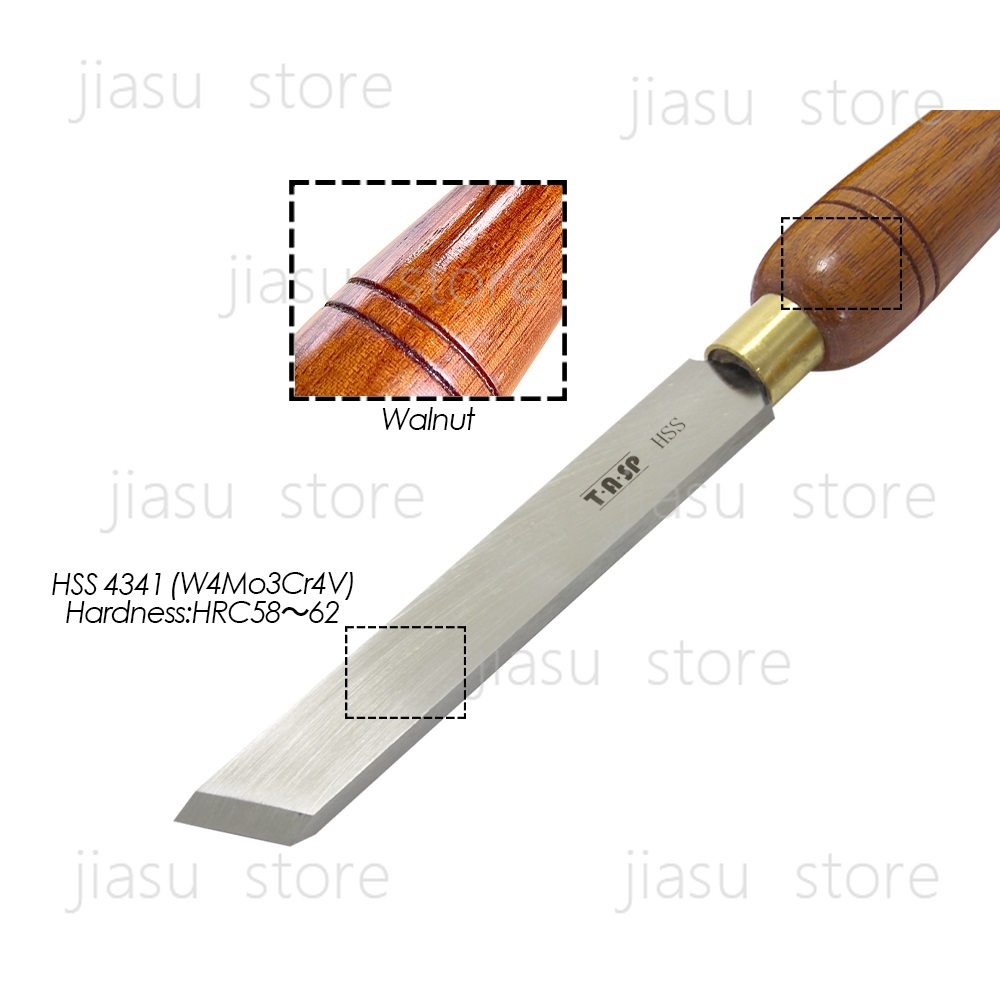 TASP HSS Wood Lathe Skew Chise - огляд і ціна Skew Chisel Wood