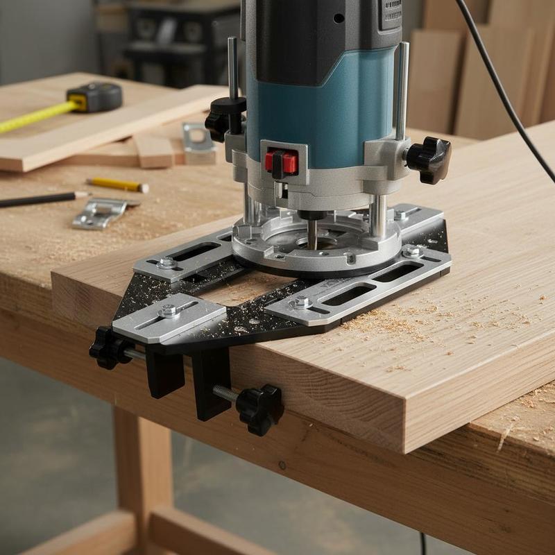 Aluminum Alloy Mortise Templat - огляд і ціна Woodworking Clamp