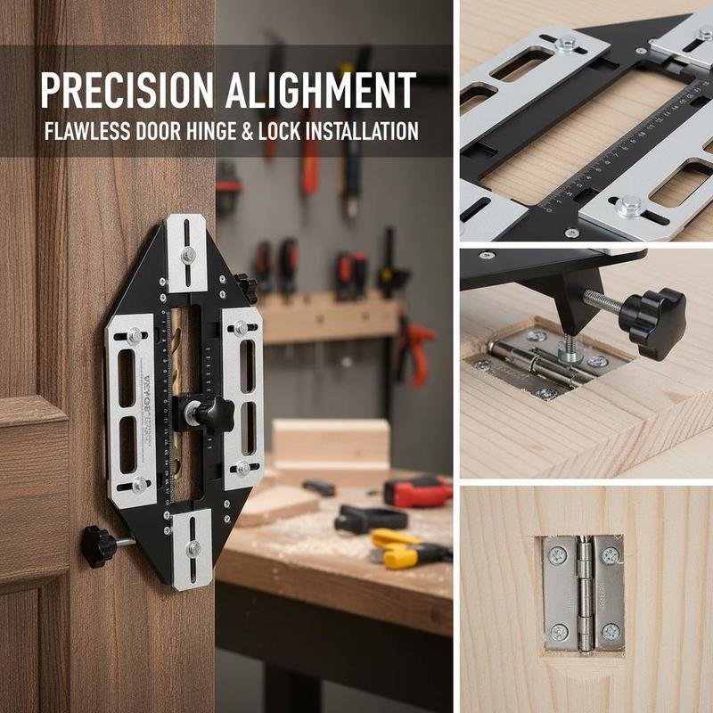 Aluminum Alloy Mortise Templat - огляд і ціна Woodworking Clamp