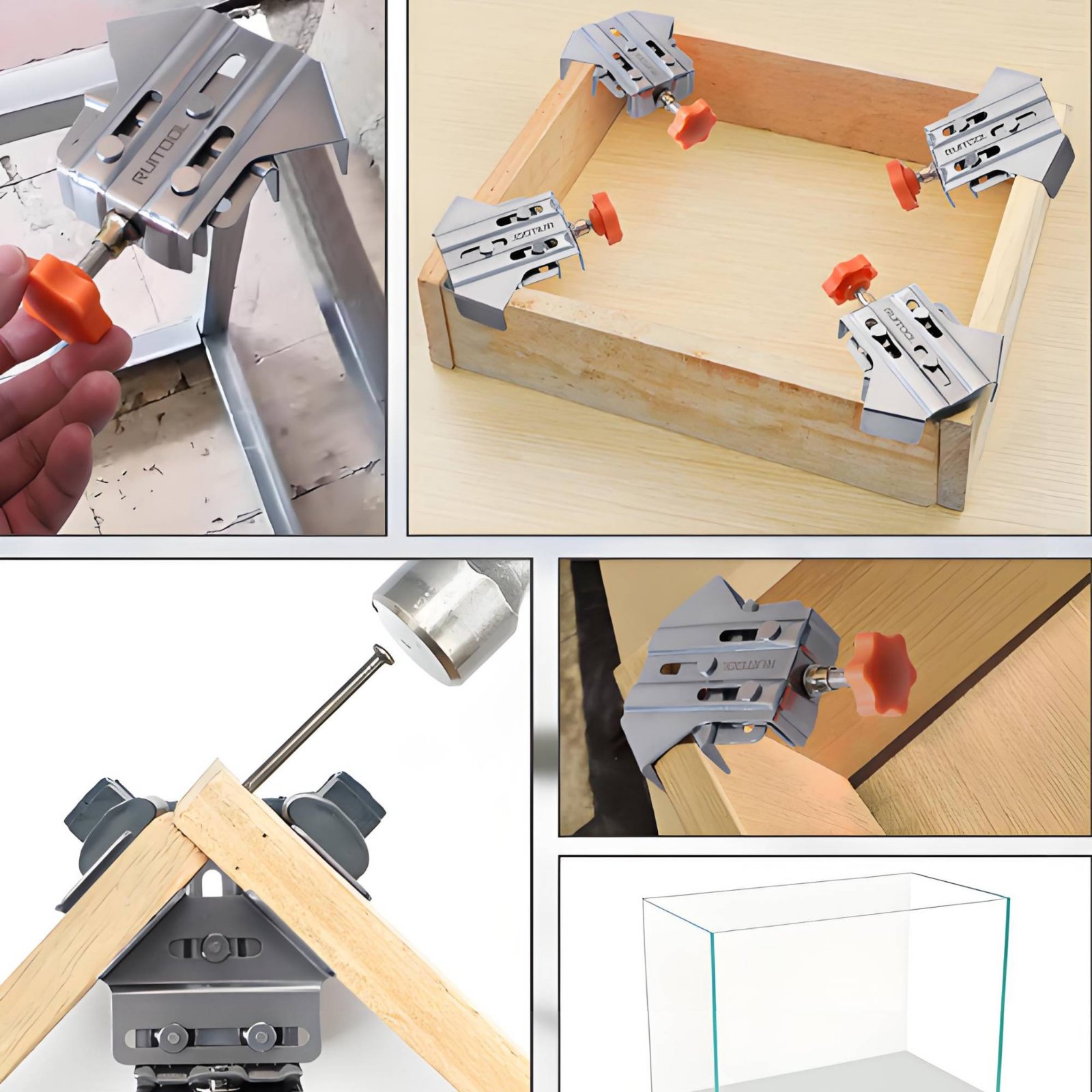 90 Degree Corner Clamp Stainle - огляд і ціна Woodworking Clamp