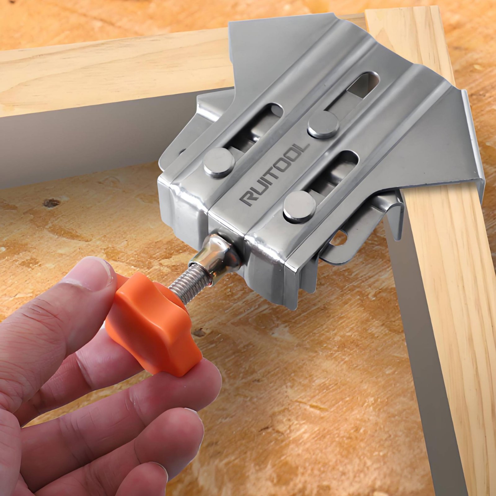 90 Degree Corner Clamp Stainle - огляд і ціна Woodworking Clamp