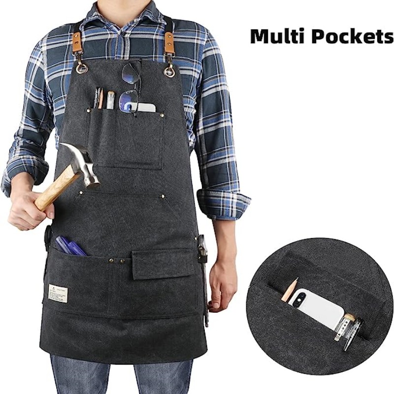 Thick Canvas Waterproof Apron  - огляд і ціна Woodworking Artisans