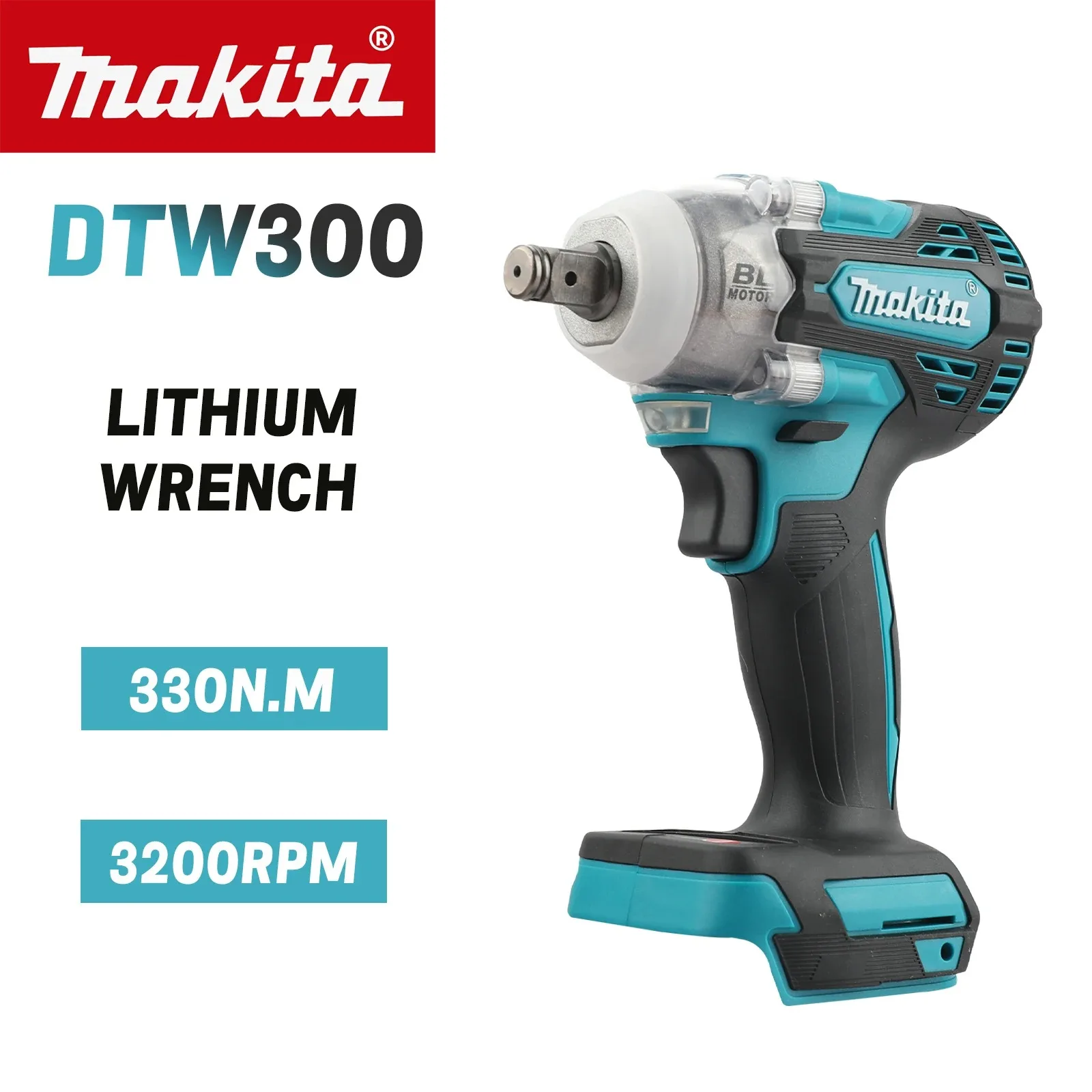 Makita DTW300 18V Brushless Co - огляд і ціна Makita Drill Dtw300