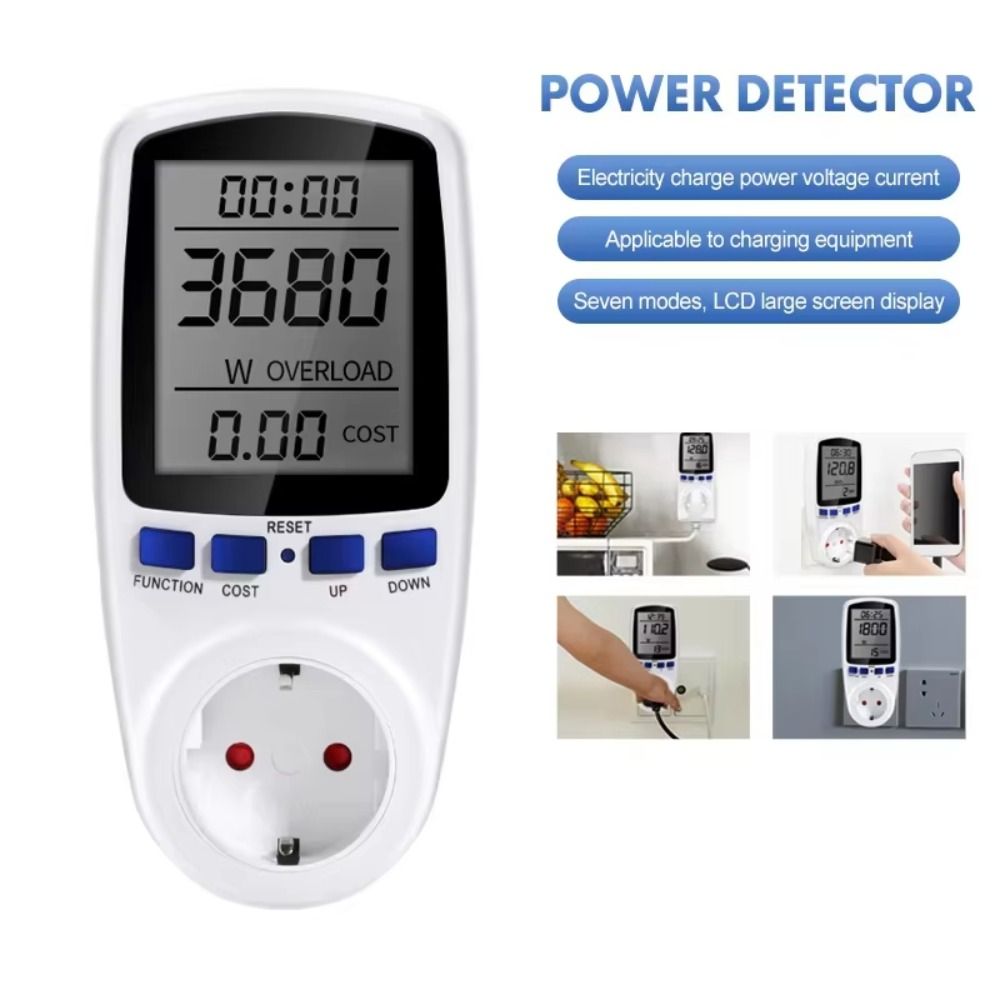 220V 110V Digital LCD Wattmete - огляд і ціна Woodworking Uk