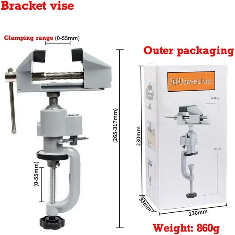 Multifunctional Aluminum Alloy - огляд і ціна Woodworking Vise For Workbench