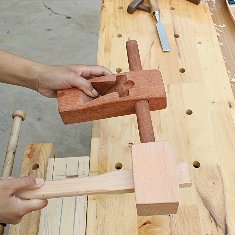 1PC DIY Leather Beech Solid Wo - огляд і ціна Wooden Mallet Carving
