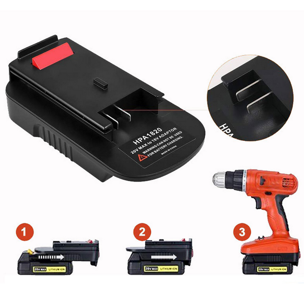 HPA1820 Replacement Adapter Fo - огляд і ціна Black+Decker Tool 20V Max
