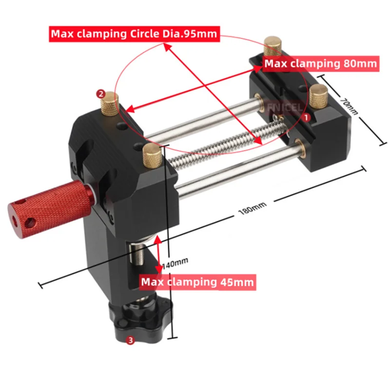 Multifunc Aluminum Alloy Table - огляд і ціна Woodworking Clamp