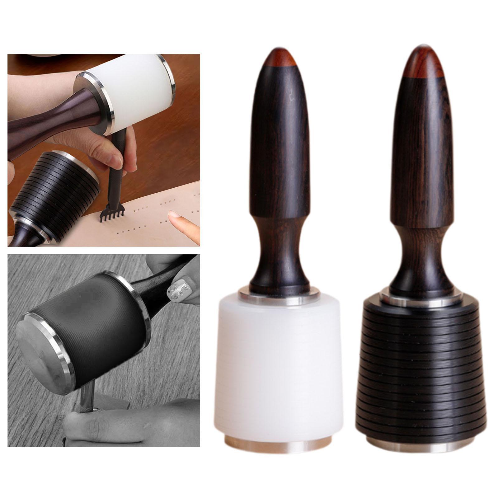 Nylon Leather Carving Hammer S - огляд і ціна Wooden Mallet Carving