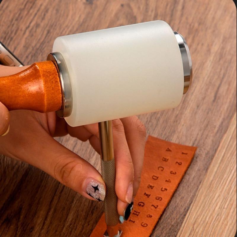 DIY Leather Crafts Mallet Long - огляд і ціна Wooden Mallet Carving