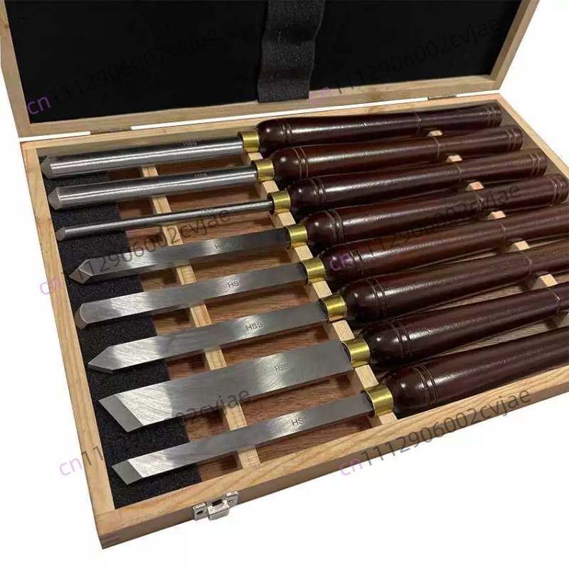 Wood Lathe Turning Tools 8 PCS - огляд і ціна Skew Chisel Wood