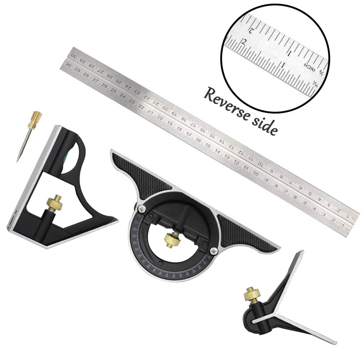 3 In 1 Combination Angle Ruler - огляд і ціна Woodworking For Engineers