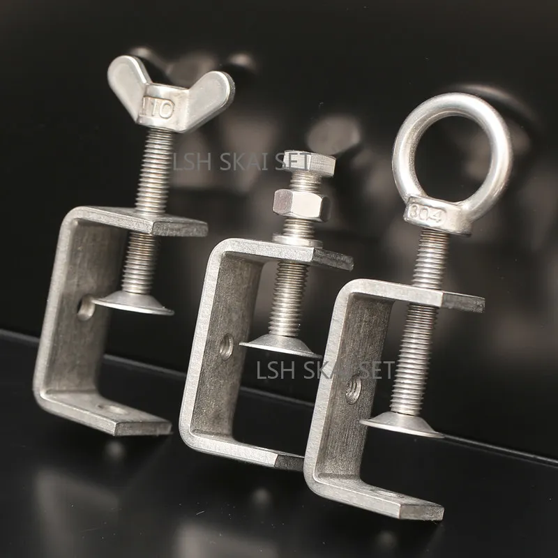 304 Stainless Steel Threaded C - огляд і ціна Woodworking Clamp