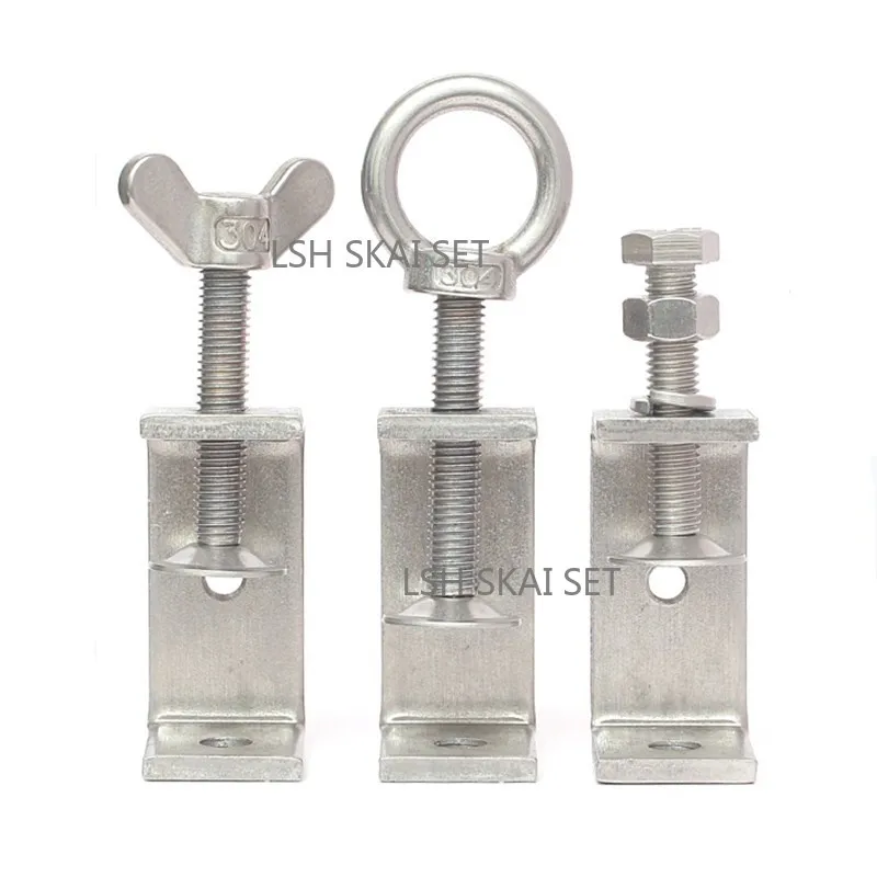 304 Stainless Steel Threaded C - огляд і ціна Woodworking Clamp