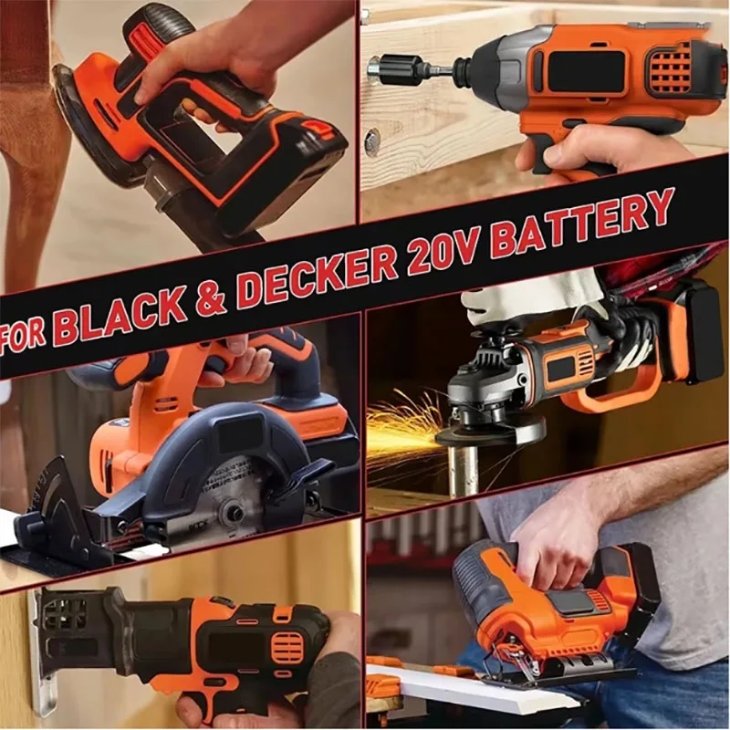 18V 3.0Ah 4.0Ah BL2018 Replace - огляд і ціна Black+Decker Tool 20V Max