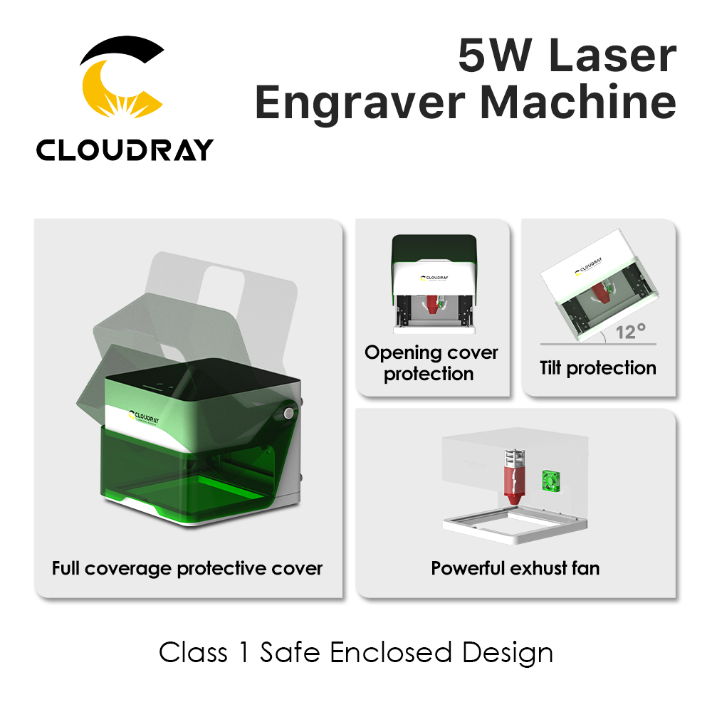 Cloudray Laser Engraver BM1 Ma - огляд і ціна Woodworking Laser