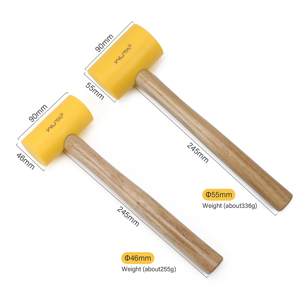 WUTA 1PC Multifunctional Leath - огляд і ціна Wooden Mallet Carving