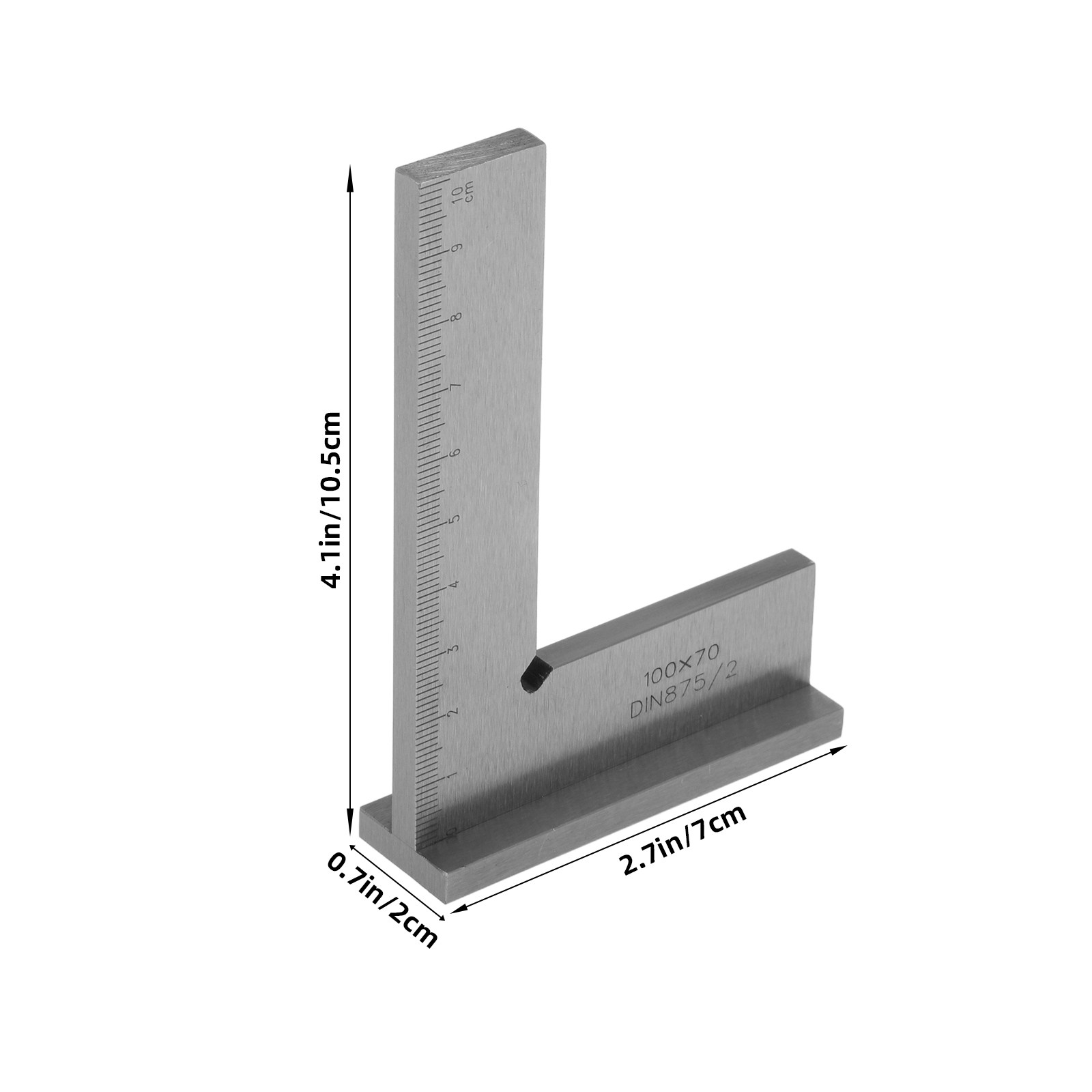 Steel Double Scale Square Prec - огляд і ціна Woodworking For Engineers